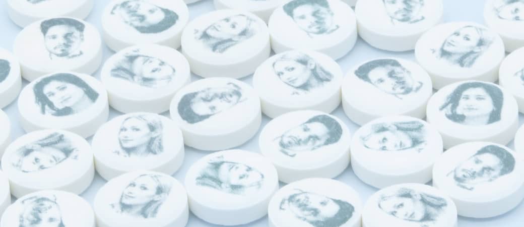 personalisiertes Traubenzucker mit Bildaufdruck