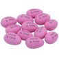 Preview: 400g rosa Joghurt-Frucht-Mandeln mit eigenem Text