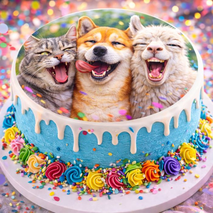 Preview: Tiere-Tortenaufleger