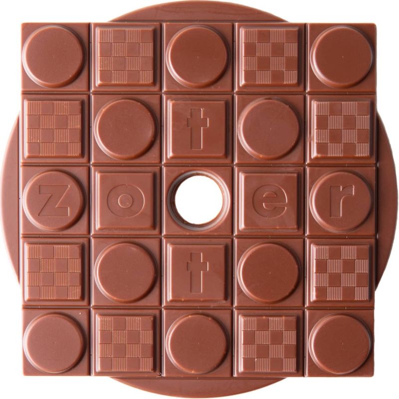 50% Milchschoko mit Dattelzucker - Tafel offen