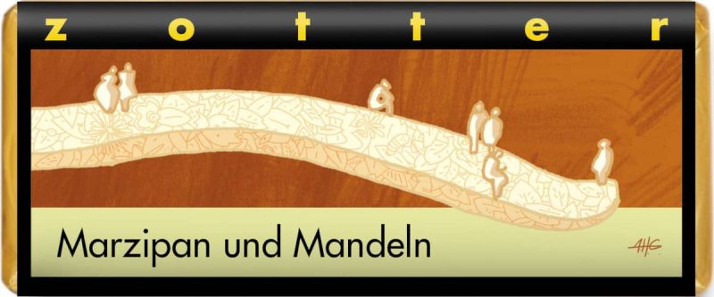 Marzipan und Mandeln