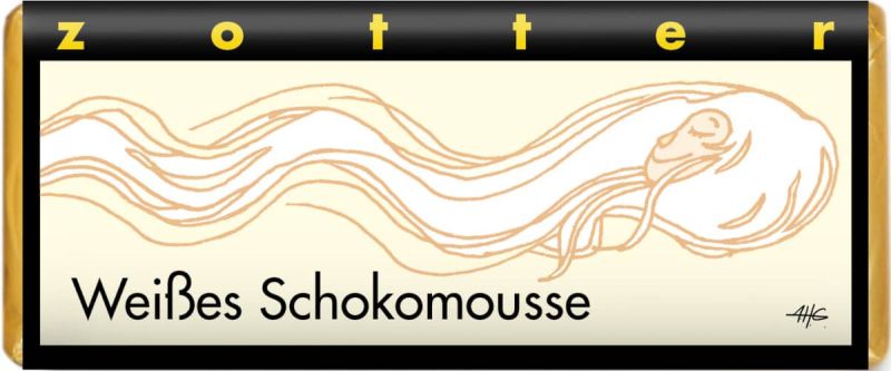 Weißes Schokomousse