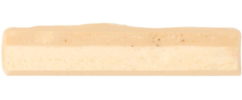 Weißes Schokomousse - Schnitt