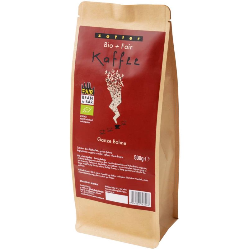 Bio+Fair-Kaffee • 500g Beutel