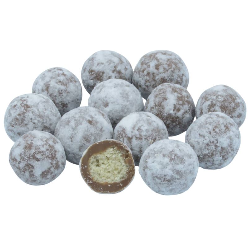 Gianduja-Nougat-Knusperkugeln