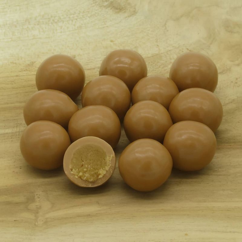 Karamell-Marzipan-Kugeln