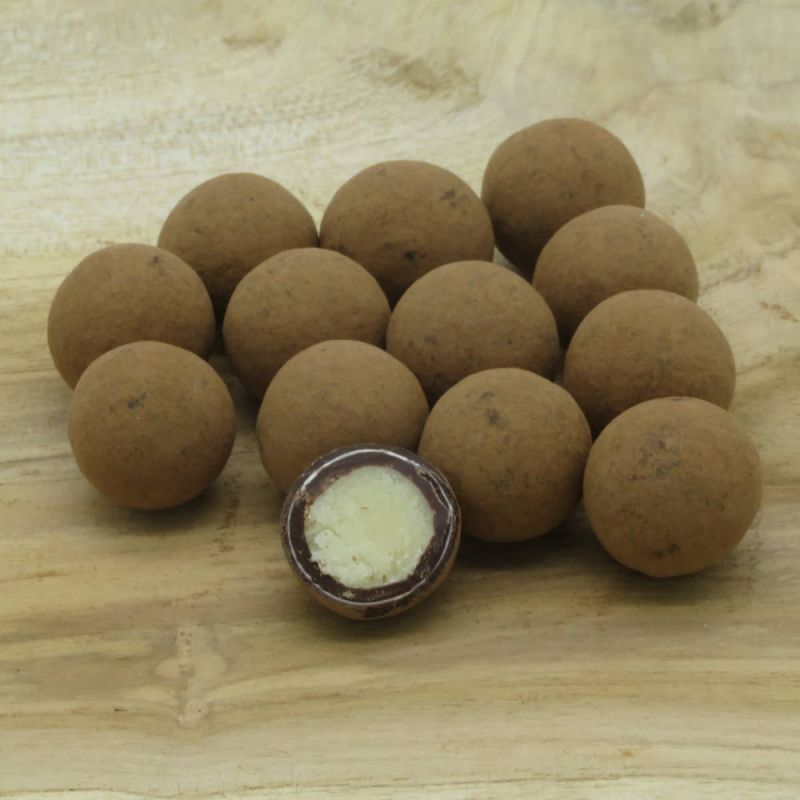 Schoko-Marzipan-Kugeln