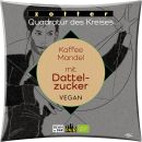 Zotter Kaffee Mandel mit Dattelzucker • VEGAN • Bio+Fair • »Quadratur des Kreises«