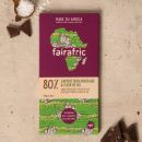 fairafric 80% Zartbitterschokolade und Fleur de Sel • VEGAN • Bio+Tree-To-Bar